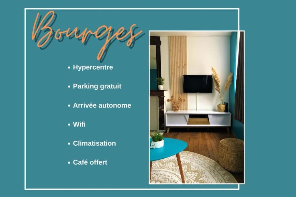 Appartement 2Pieces Centre Ville Historique Bourges Exterior foto